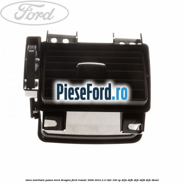 Gura ventilatie panou bord dreapta Ford Transit 2006-2014 2.2 TDCi 100 cp DRFA, DRFB, DRFC, DRFD, DRFE diesel
