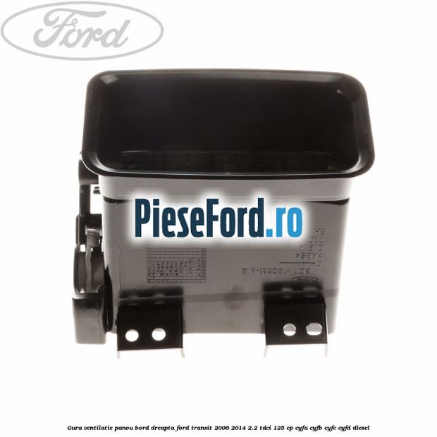 Gura ventilatie panou bord dreapta Ford Transit 2006-2014 2.2 TDCi 125 cp CYFA, CYFB, CYFC, CYFD diesel