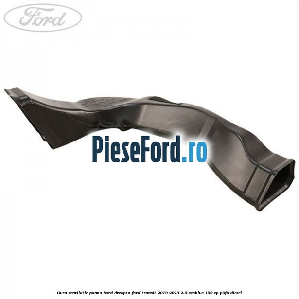 Gura ventilatie panou bord dreapta Ford Transit 2019-2023 2.0 EcoBlue 150 cp P0FA diesel