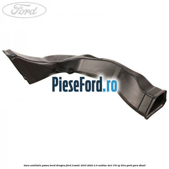 Gura ventilatie panou bord dreapta Ford Transit 2019-2023 2.0 EcoBlue 4x4 170 cp Gura ventilatie panou bord dreapta Ford Transit 2019-2023 2.0 EcoBlue 4x4 170 cp BLRA, YNR6, YNRA diesel