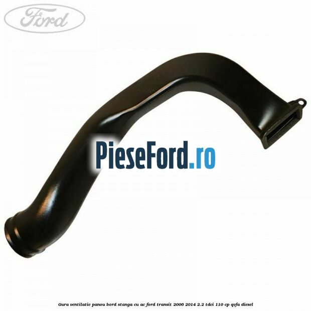 Gura ventilatie panou bord stanga cu AC Ford Transit 2006-2014 2.2 TDCi 110 cp QVFA diesel