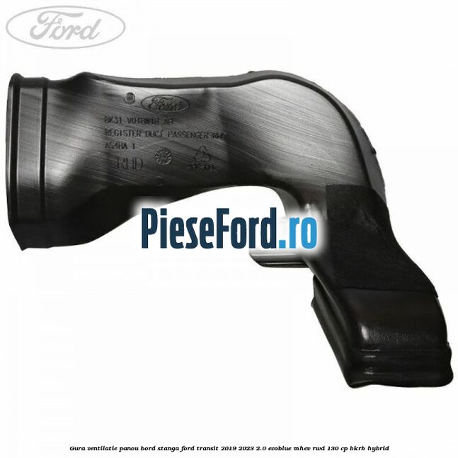 Gura ventilatie panou bord stanga Ford Transit 2019-2023 2.0 EcoBlue mHEV RWD 130 cp BKRB Hybrid