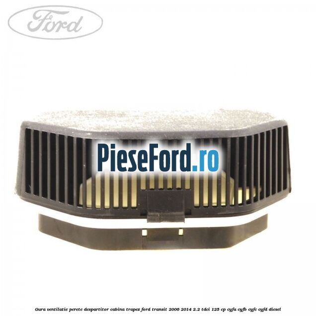 Gura ventilatie perete despartitor cabina trapez Ford Transit 2006-2014 2.2 TDCi 125 cp Gura ventilatie perete despartitor cabina trapez Ford Transit 2006-2014 2.2 TDCi 125 cp CYFA, CYFB, CYFC, CYFD diesel