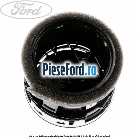Gura ventilatie, rama aluminiu Ford Fiesta 2008-2012 1.6 TDCi 75 cp HHJF, UBJA diesel