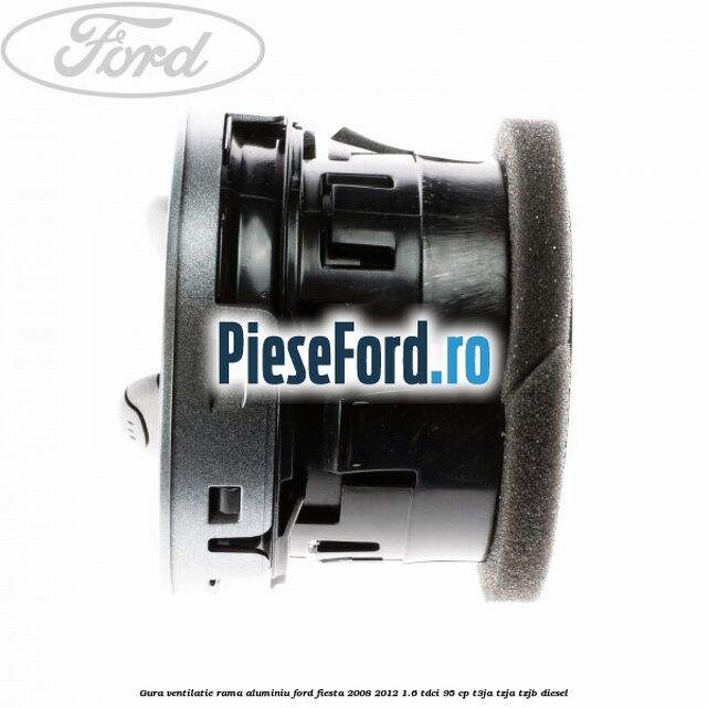 Gura ventilatie, rama aluminiu Ford Fiesta 2008-2012 1.6 TDCi 95 cp Gura ventilatie, rama aluminiu Ford Fiesta 2008-2012 1.6 TDCi 95 cp T3JA, TZJA, TZJB diesel