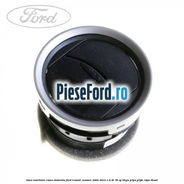Gura ventilatie, rama aluminiu Ford Transit Connect 2002-2014 1.8 Di 75 cp BHPA, P7PA, P7PB, R2PA diesel