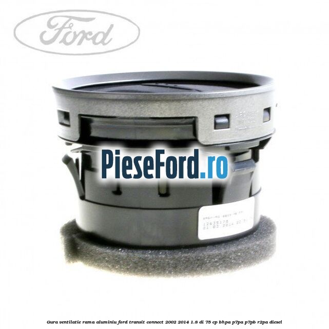 Gura ventilatie, rama aluminiu Ford Transit Connect 2002-2014 1.8 Di 75 cp Gura ventilatie, rama aluminiu Ford Transit Connect 2002-2014 1.8 Di 75 cp BHPA, P7PA, P7PB, R2PA diesel