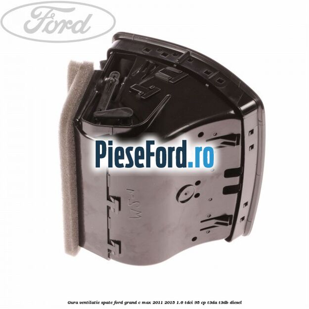 Gura ventilatie spate Ford Grand C-Max 2011-2015 1.6 TDCi 95 cp T3DA, T3DB diesel