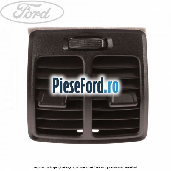Gura ventilatie spate Ford Kuga 2013-2016 2.0 TDCi 4x4 180 cp Gura ventilatie spate Ford Kuga 2013-2016 2.0 TDCi 4x4 180 cp T8MA, T8MB, T8MC diesel