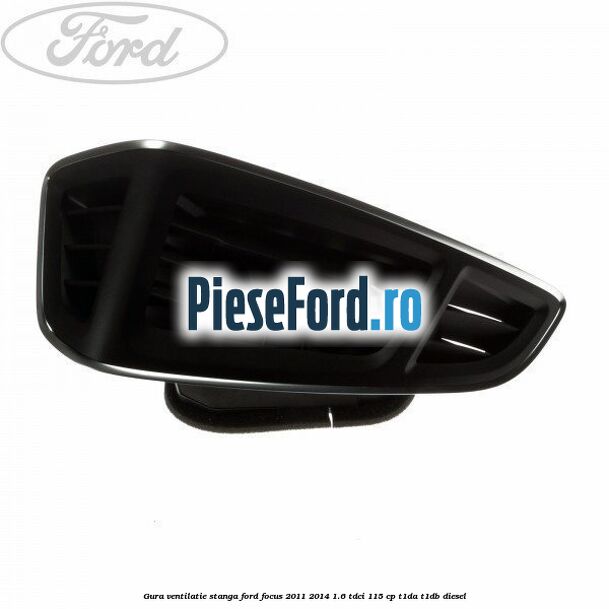 Gura ventilatie stanga Ford Focus 2011-2014 1.6 TDCi 115 cp T1DA, T1DB diesel