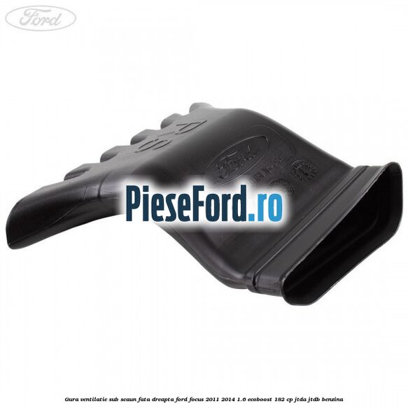 Gura ventilatie sub scaun fata dreapta Ford Focus 2011-2014 1.6 EcoBoost 182 cp JTDA, JTDB benzina