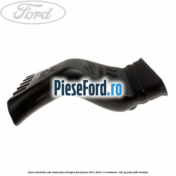 Gura ventilatie sub scaun fata dreapta Ford Focus 2011-2014 1.6 EcoBoost 182 cp Gura ventilatie sub scaun fata dreapta Ford Focus 2011-2014 1.6 EcoBoost 182 cp JTDA, JTDB benzina