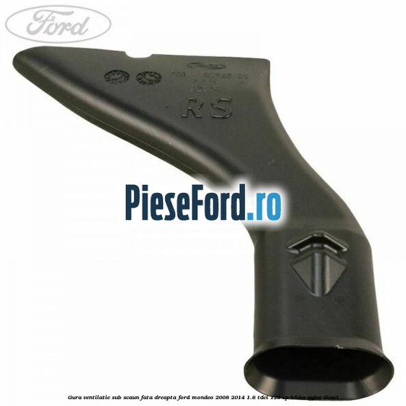 Gura ventilatie sub scaun fata dreapta Ford Mondeo 2008-2014 1.8 TDCi 125 cp KHBA, QYBA diesel