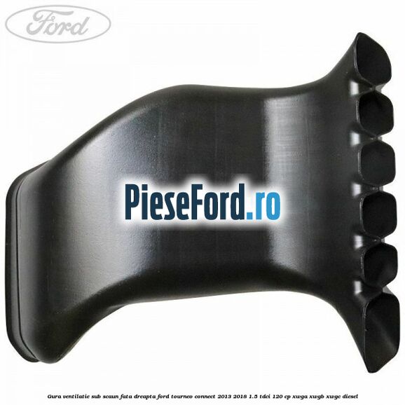 Gura ventilatie sub scaun fata dreapta Ford Tourneo Connect 2013-2018 1.5 TDCi 120 cp XWGA, XWGB, XWGC diesel