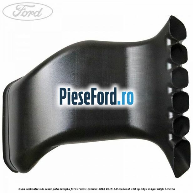 Gura ventilatie sub scaun fata dreapta Ford Transit Connect 2013-2018 1.0 EcoBoost 100 cp B3GA, M2GA, M2GB benzina