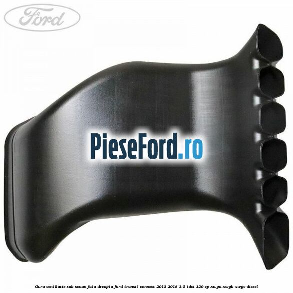 Gura ventilatie sub scaun fata dreapta Ford Transit Connect 2013-2018 1.5 TDCi 120 cp XWGA, XWGB, XWGC diesel