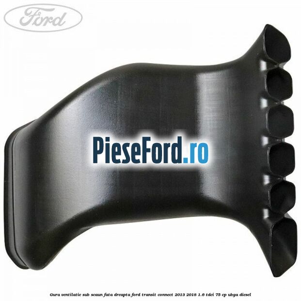 Gura ventilatie sub scaun fata dreapta Ford Transit Connect 2013-2018 1.6 TDCi 75 cp UBGA diesel