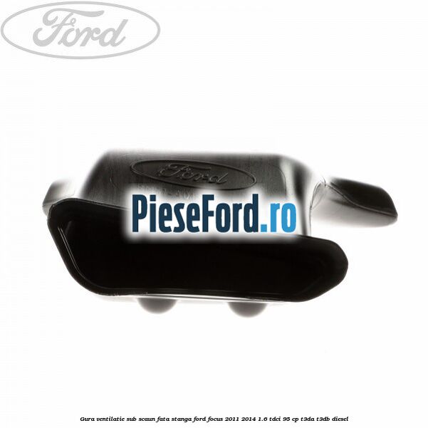 Gura ventilatie sub scaun fata stanga Ford Focus 2011-2014 1.6 TDCi 95 cp Gura ventilatie sub scaun fata stanga Ford Focus 2011-2014 1.6 TDCi 95 cp T3DA, T3DB diesel