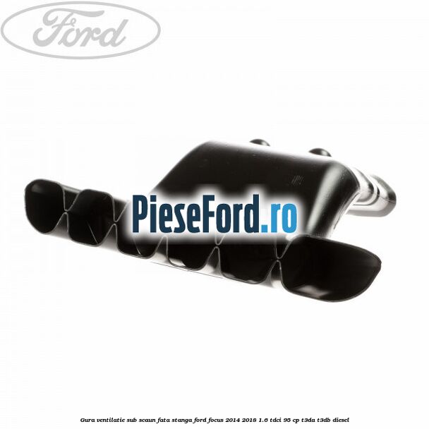 Gura ventilatie sub scaun fata stanga Ford Focus 2014-2018 1.6 TDCi 95 cp T3DA, T3DB diesel