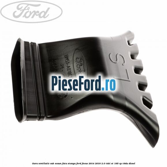 Gura ventilatie sub scaun fata stanga Ford Focus 2014-2018 2.0 TDCi ST 185 cp T8DA diesel