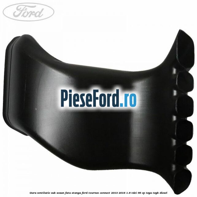 Gura ventilatie sub scaun fata stanga Ford Tourneo Connect 2013-2018 1.6 TDCi 95 cp TZGA, TZGB diesel