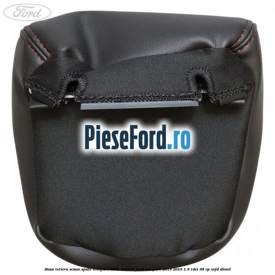 Husa tetiera scaun spate echipare dark leather Ford EcoSport 2013-2018 1.5 TDCi 95 cp XVJD diesel