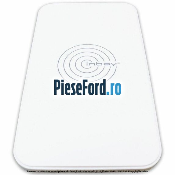 Incarcator wireless smartphone dedicat Ford culoare alb Ford Fiesta 1989-1996 1.4 75 cp FUF benzina