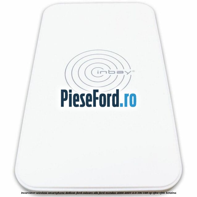 Incarcator wireless smartphone dedicat Ford culoare alb Ford Mondeo 2000-2007 2.0 16V 146 cp CJBA, CJBB benzina