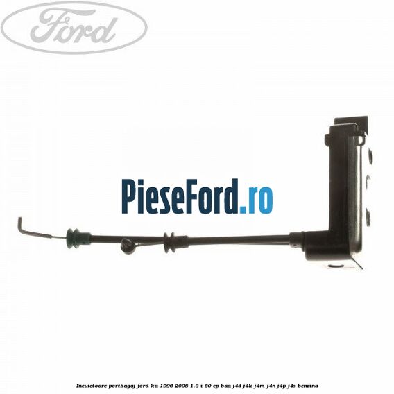 Incuietoare portbagaj Ford Ka 1996-2008 1.3 i 60 cp Incuietoare portbagaj Ford Ka 1996-2008 1.3 i 60 cp BAA, J4D, J4K, J4M, J4N, J4P, J4S benzina