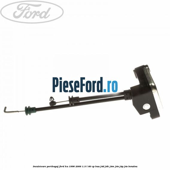 Incuietoare portbagaj Ford Ka 1996-2008 1.3 i 60 cp Incuietoare portbagaj Ford Ka 1996-2008 1.3 i 60 cp BAA, J4D, J4K, J4M, J4N, J4P, J4S benzina