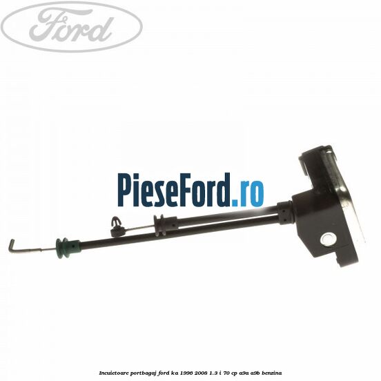 Incuietoare portbagaj Ford Ka 1996-2008 1.3 i 70 cp Incuietoare portbagaj Ford Ka 1996-2008 1.3 i 70 cp A9A, A9B benzina