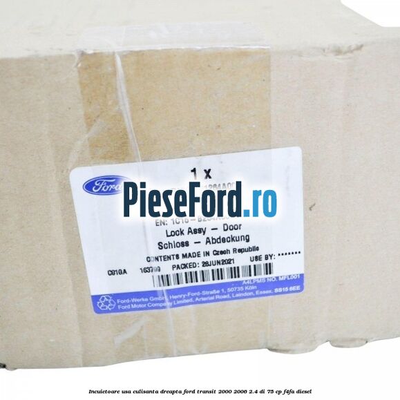 Incuietoare usa culisanta dreapta Ford Transit 2000-2006 2.4 DI 75 cp Incuietoare usa culisanta dreapta Ford Transit 2000-2006 2.4 DI 75 cp F4FA diesel