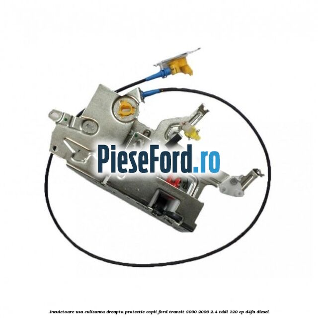 Incuietoare usa culisanta dreapta protectie copii Ford Transit 2000-2006 2.4 TDdi 120 cp D4FA diesel