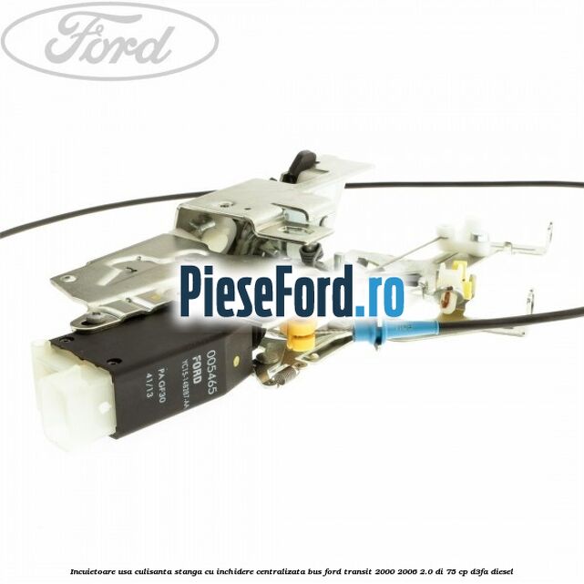 Incuietoare usa culisanta stanga cu inchidere centralizata BUS Ford Transit 2000-2006 2.0 DI 75 cp D3FA diesel