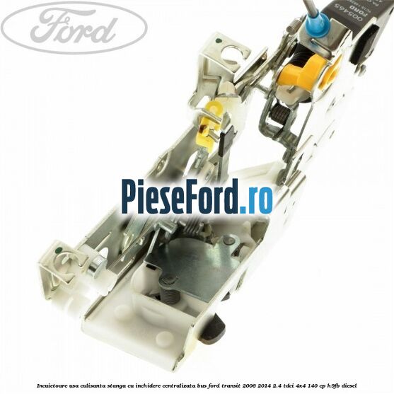 Incuietoare usa culisanta stanga cu inchidere centralizata BUS Ford Transit 2006-2014 2.4 TDCi 4x4 140 cp Incuietoare usa culisanta stanga cu inchidere centralizata BUS Ford Transit 2006-2014 2.4 TDCi 4x4 140 cp H9FB diesel