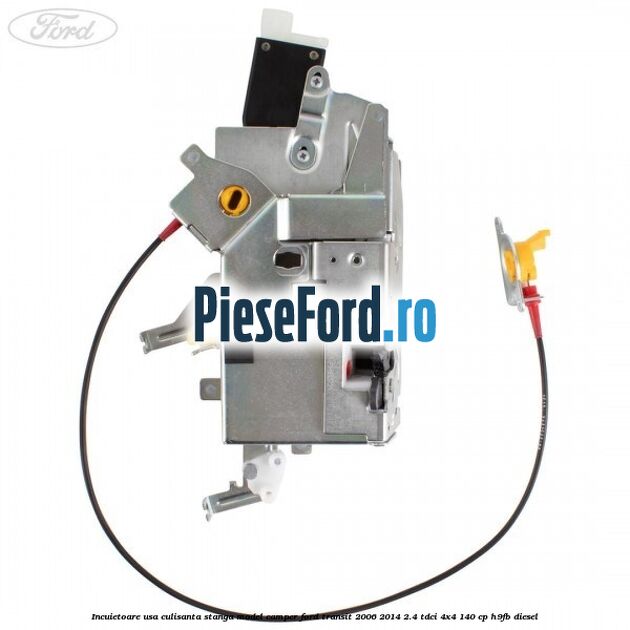 Incuietoare usa culisanta stanga model camper Ford Transit 2006-2014 2.4 TDCi 4x4 140 cp H9FB diesel