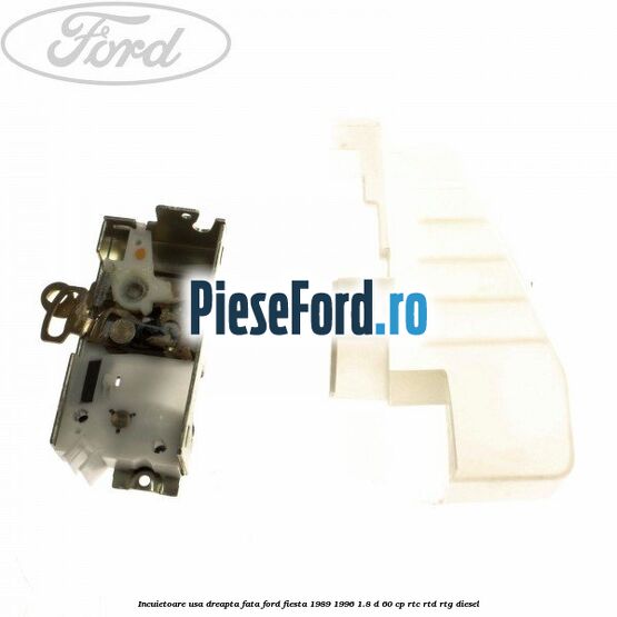 Incuietoare usa dreapta fata Ford Fiesta 1989-1996 1.8 D 60 cp RTC, RTD, RTG diesel