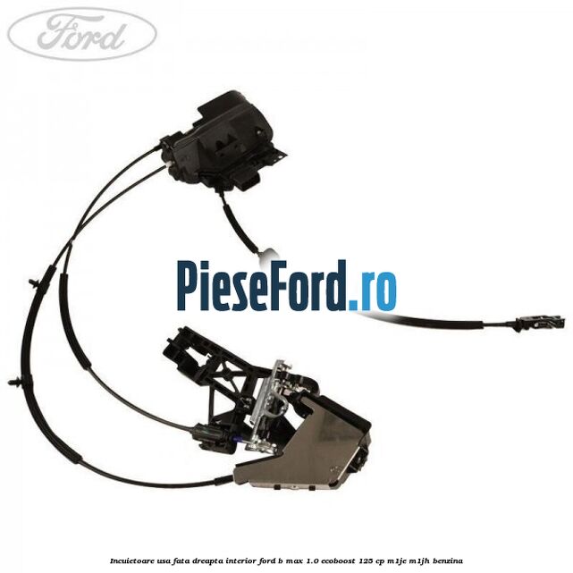 Incuietoare usa fata dreapta interior Ford B-Max 1.0 EcoBoost 125 cp M1JE, M1JH benzina