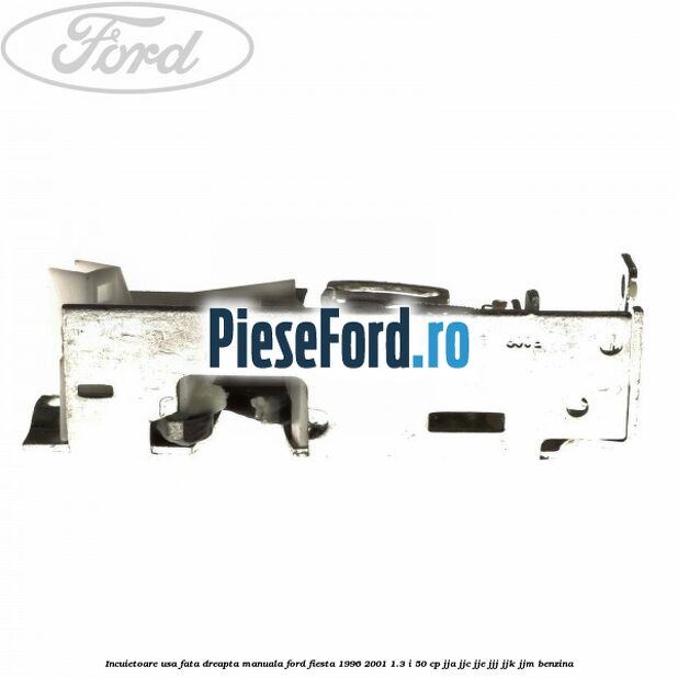 Incuietoare usa fata dreapta manuala Ford Fiesta 1996-2001 1.3 i 50 cp JJA, JJC, JJE, JJJ, JJK, JJM benzina