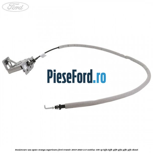 Incuietoare usa spate stanga superioara Ford Transit 2019-2023 2.0 EcoBlue 105 cp Incuietoare usa spate stanga superioara Ford Transit 2019-2023 2.0 EcoBlue 105 cp BJFA, BJFB, YLF6, YLFA, YLFB, YLFS diesel