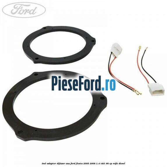 Inel adaptor difuzor usa Ford Fiesta 2005-2008 1.4 TDCi 68 cp N4JB diesel