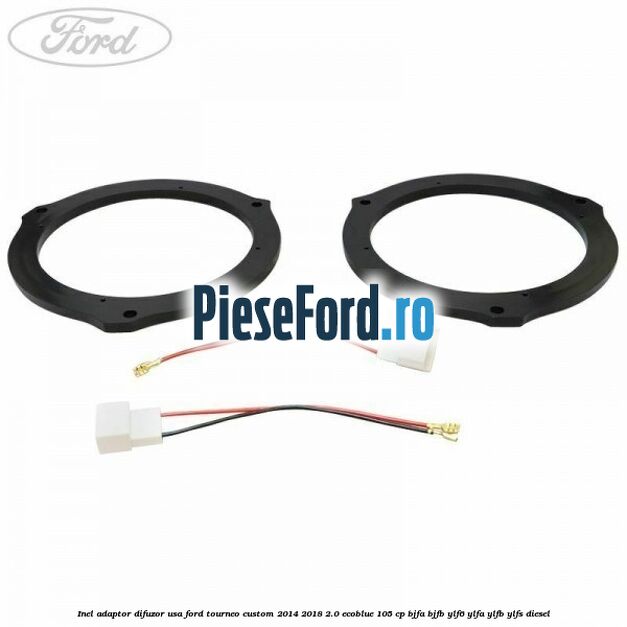 Inel adaptor difuzor usa Ford Tourneo Custom 2014-2018 2.0 EcoBlue 105 cp BJFA, BJFB, YLF6, YLFA, YLFB, YLFS diesel