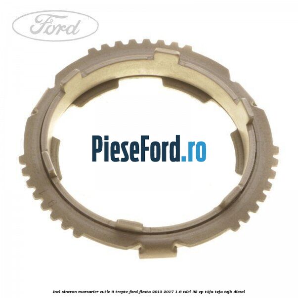 Inel sincron marsarier cutie 6 trepte Ford Fiesta 2013-2017 1.6 TDCi 95 cp T3JA, TZJA, TZJB diesel