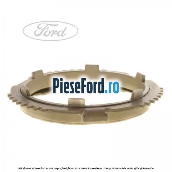 Inel sincron marsarier cutie 6 trepte Ford Focus 2014-2018 1.0 EcoBoost 100 cp M2DA, M2DB, M2DC, SFDA, SFDB benzina