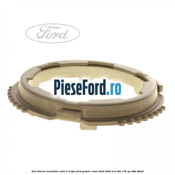Inel sincron marsarier cutie 6 trepte Ford Grand C-Max 2016-2020 2.0 TDCi 170 cp Inel sincron marsarier cutie 6 trepte Ford Grand C-Max 2016-2020 2.0 TDCi 170 cp T8DE diesel