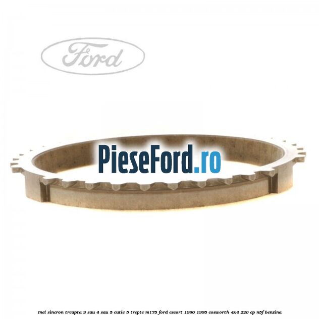 Inel sincron treapta 3 sau 4 sau 5 cutie 5 trepte MT75 Ford Escort 1990-1995 Cosworth 4x4 220 cp N5F benzina