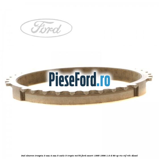 Inel sincron treapta 3 sau 4 sau 5 cutie 5 trepte MT75 Ford Escort 1995-1998 1.8 D 60 cp RTE, RTF, RTH diesel