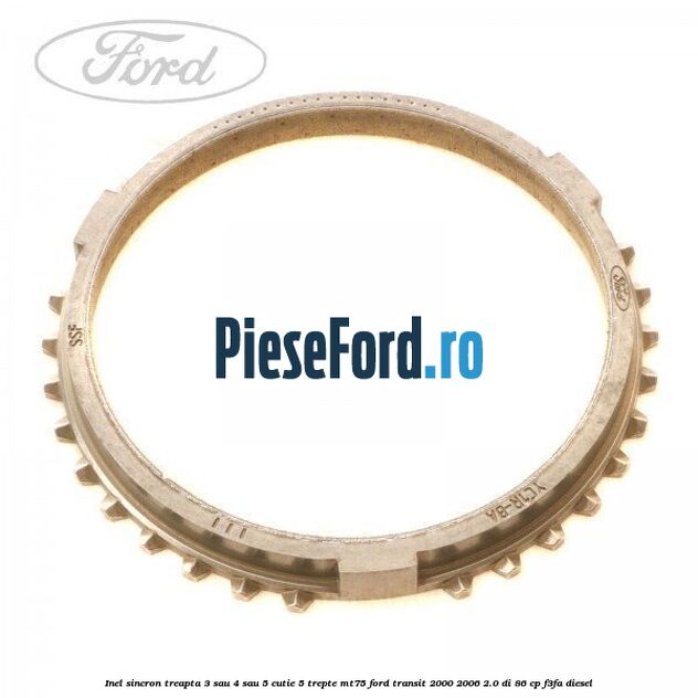Inel sincron treapta 3 sau 4 sau 5 cutie 5 trepte MT75 Ford Transit 2000-2006 2.0 DI 86 cp F3FA diesel