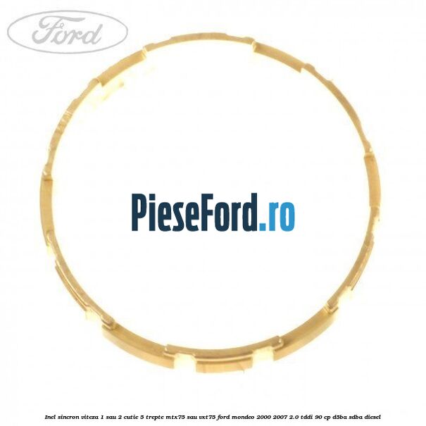 Inel sincron viteza 1 sau 2 cutie 5 trepte MTX75 sau VXT75 Ford Mondeo 2000-2007 2.0 TDDI 90 cp D5BA, SDBA diesel