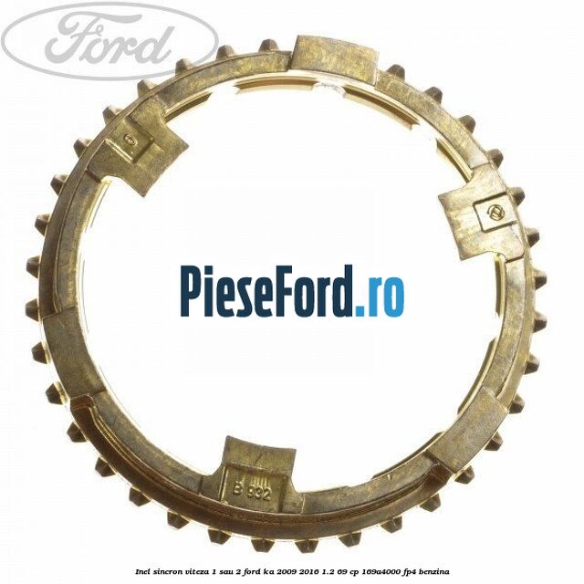 Inel sincron viteza 1 sau 2 Ford Ka 2009-2016 1.2 69 cp 169A4000, FP4 benzina